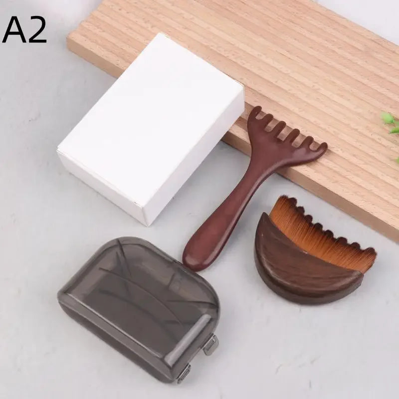 Portable Lymphatic Contour Face Brush Multi-function Chin Reduce Puffiness Lymphatic Drainage Face Brushs Facial Sculpting Tool