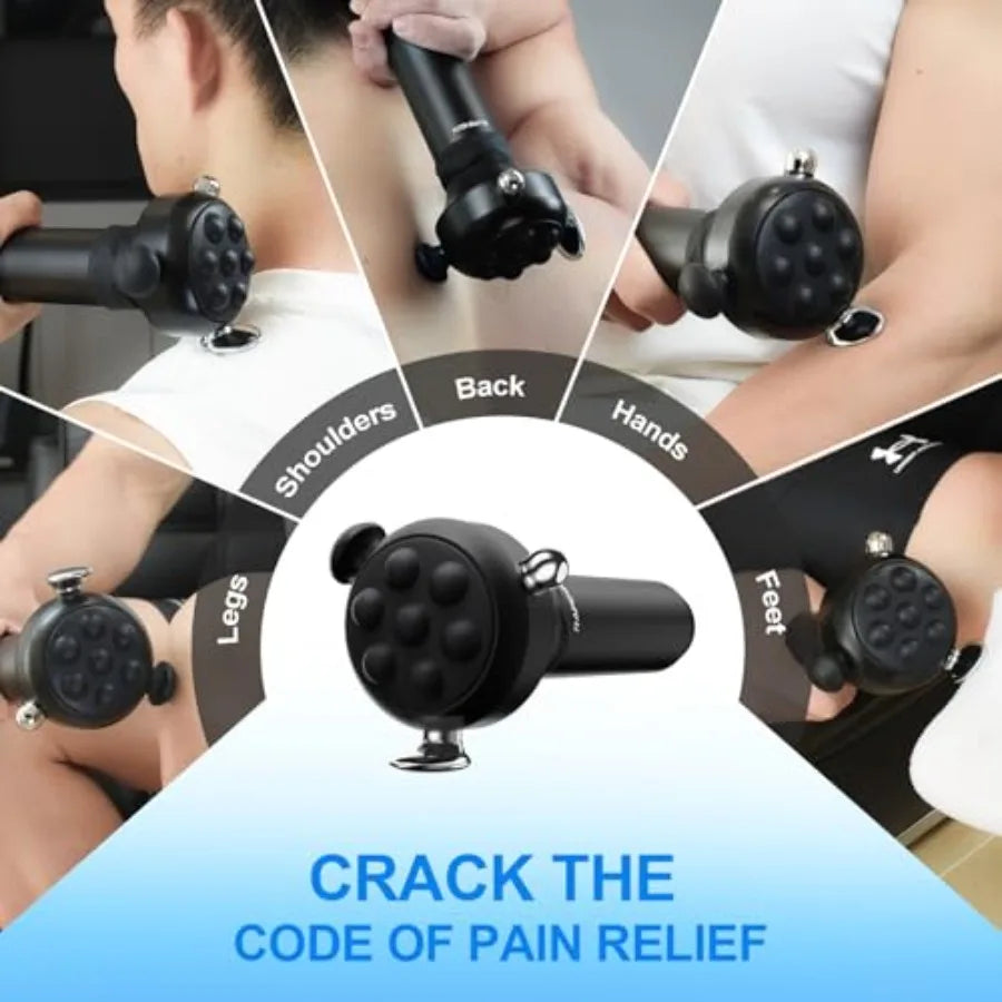 Pro Max Vibration Therapy Massage Gun 6500RPM Deep Tissue Massager