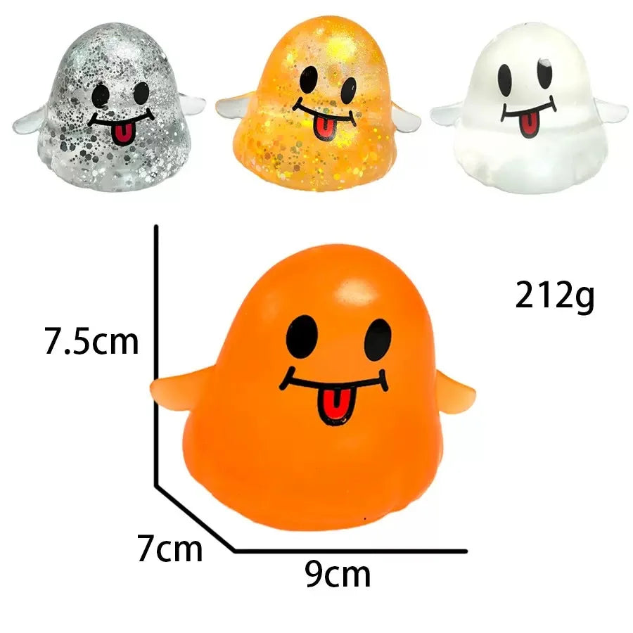 Slow Rising Ghost Squishy Stress Relief Fidget Toy For Halloween
