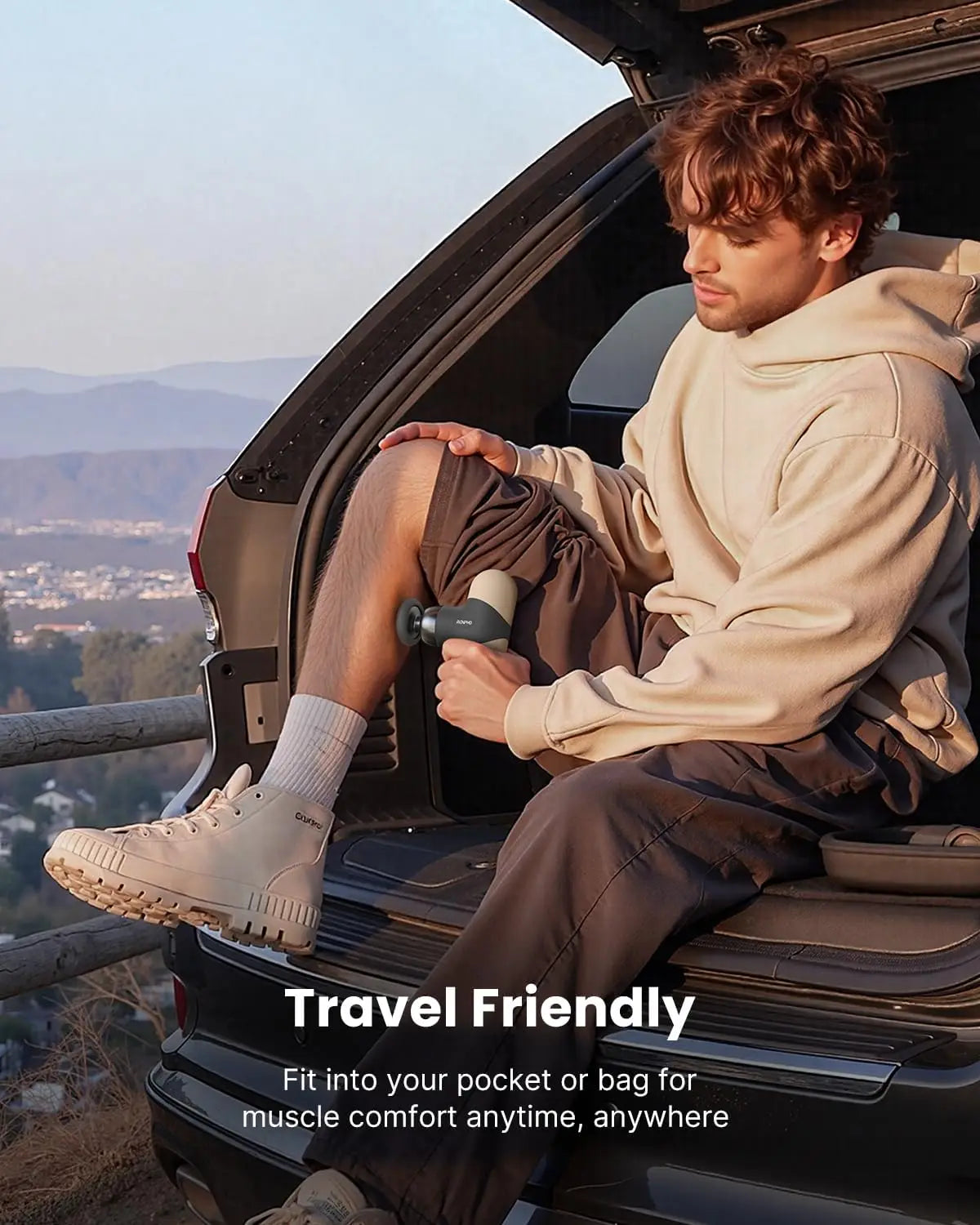 Mini Thermal Massage Gun With Heat Portable Percussion Massager