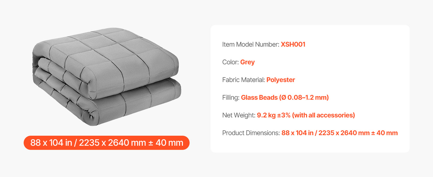 Breathable Glass Beads Weighted Blanket For Adults Cooling