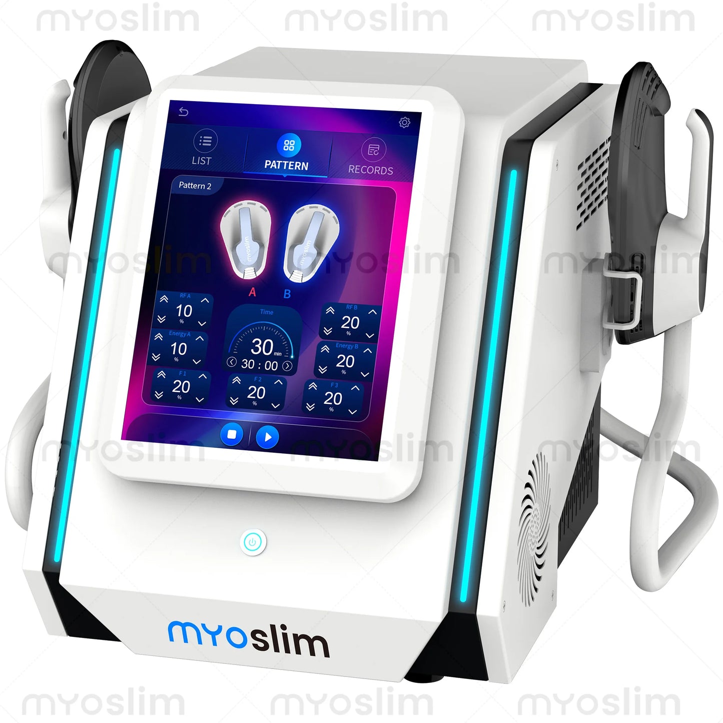 MYOSLIM 6500W EMS Body Slimming Machine For Electromagnetic Muscle Stimulation