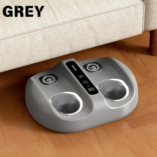 Mini Finger Foot Massager With Hot Compress Kneading Vibration