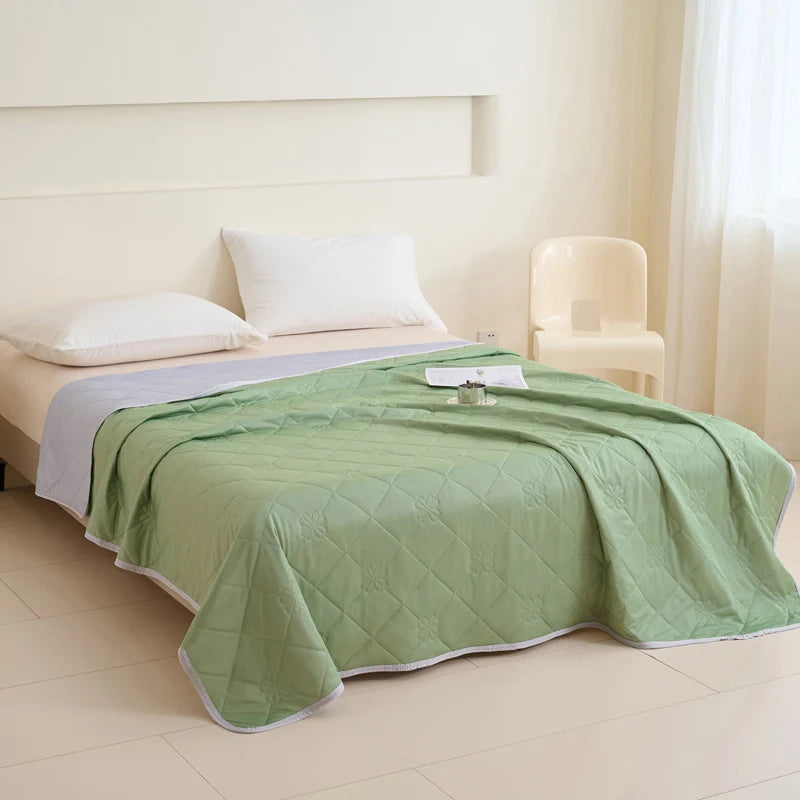 ROSEKIND Cooling Blanket Dual Sided Summer Geometric Bedding