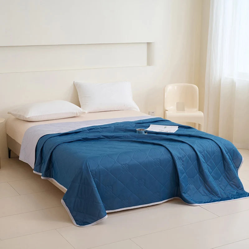 ROSEKIND Cooling Blanket Dual Sided Summer Geometric Bedding