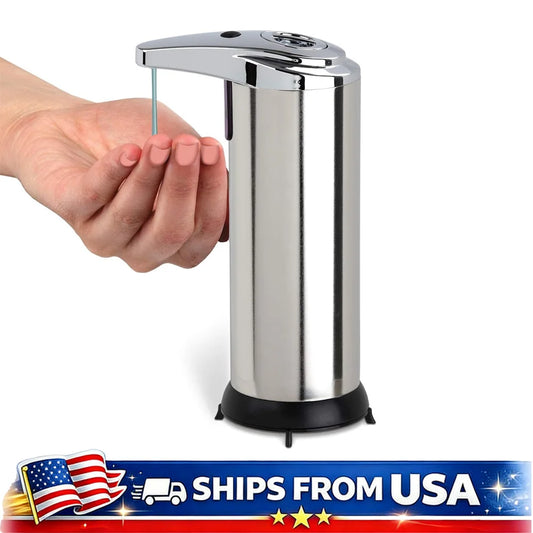 Touchless Infrared Soap Dispenser Large Capacity for Kitchen and Bath