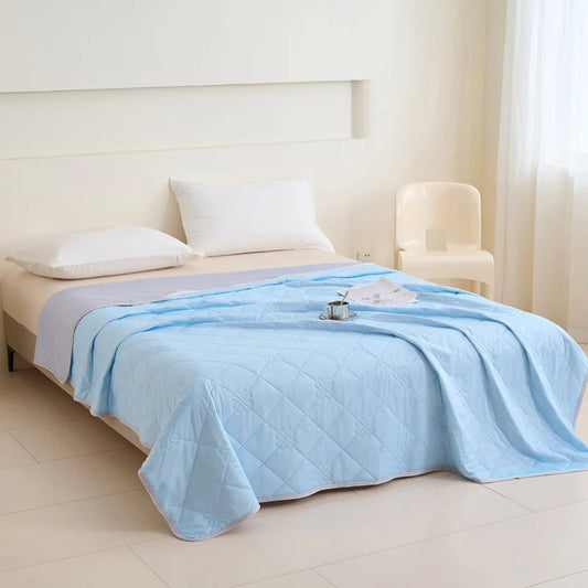 ROSEKIND Cooling Blanket Dual Sided Summer Geometric Bedding