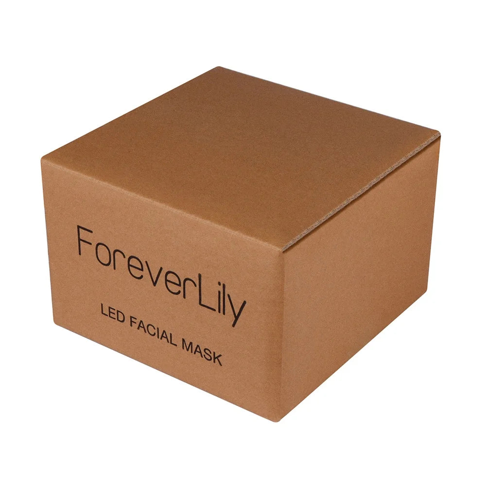 Foreverlily LED Facial Mask With Neck Rejuvenation And Whitening
