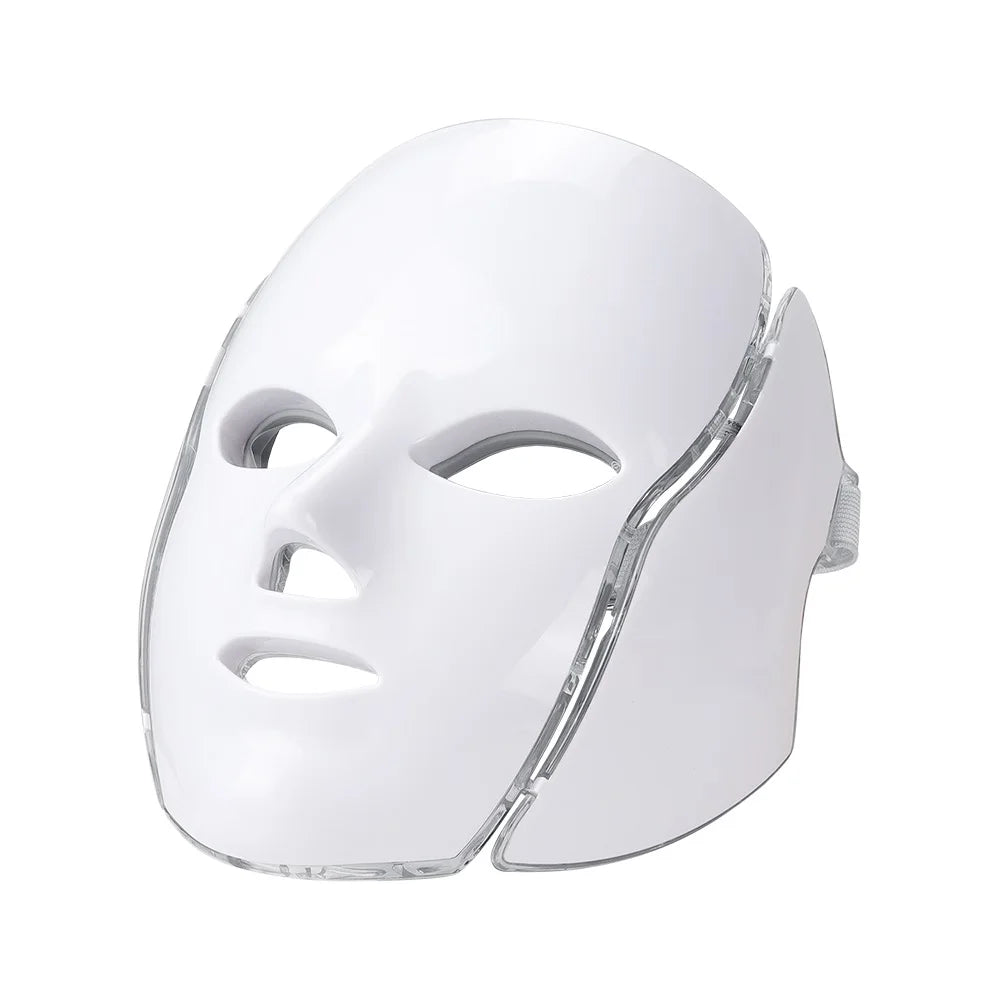 Foreverlily LED Facial Mask With Neck Rejuvenation And Whitening