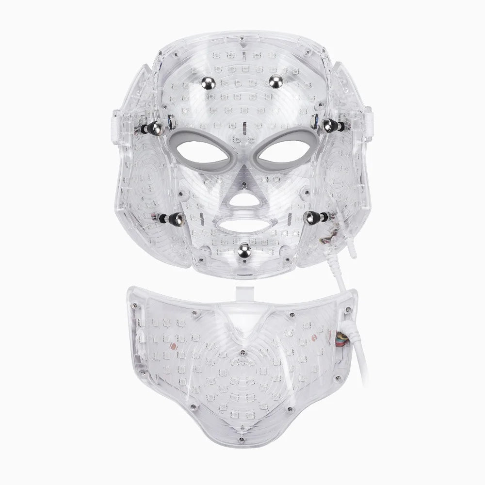 Foreverlily LED Facial Mask With Neck Rejuvenation And Whitening