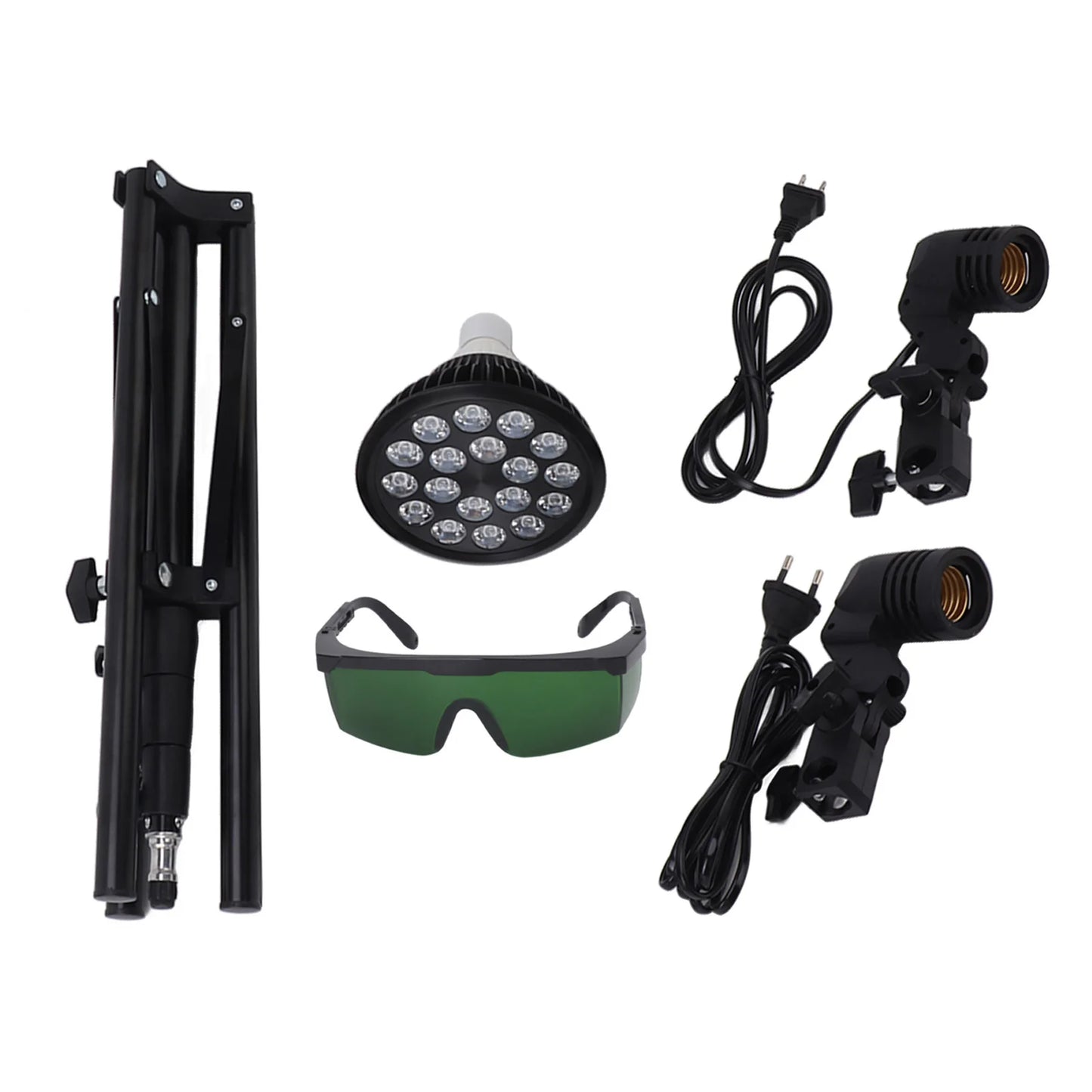 Romellar Portable Tanning Lamp 460nm Light With Adjustable Tripod 54W