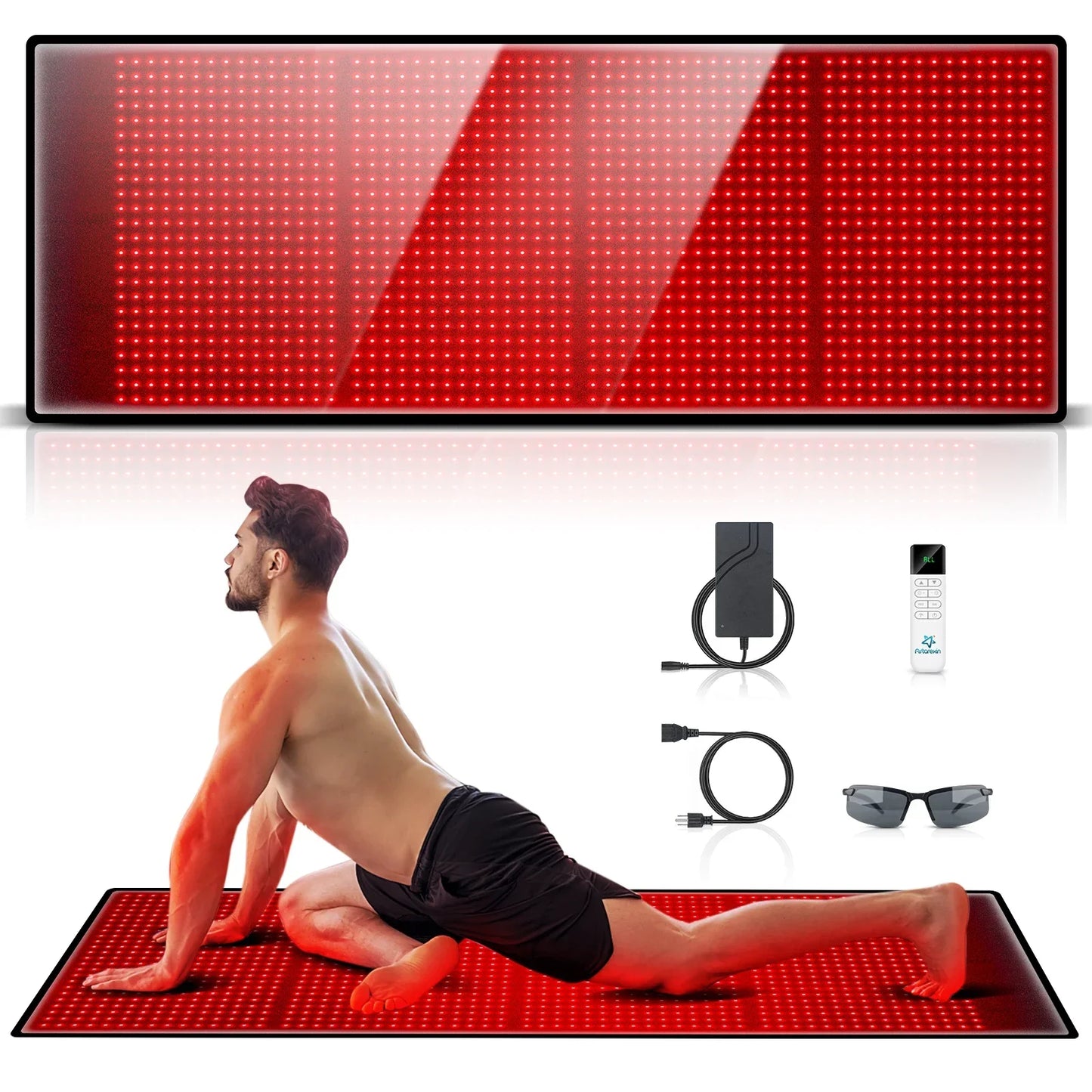 Astarexin Infrared Light Therapy Mat With 1440 LEDs 660nm 850nm