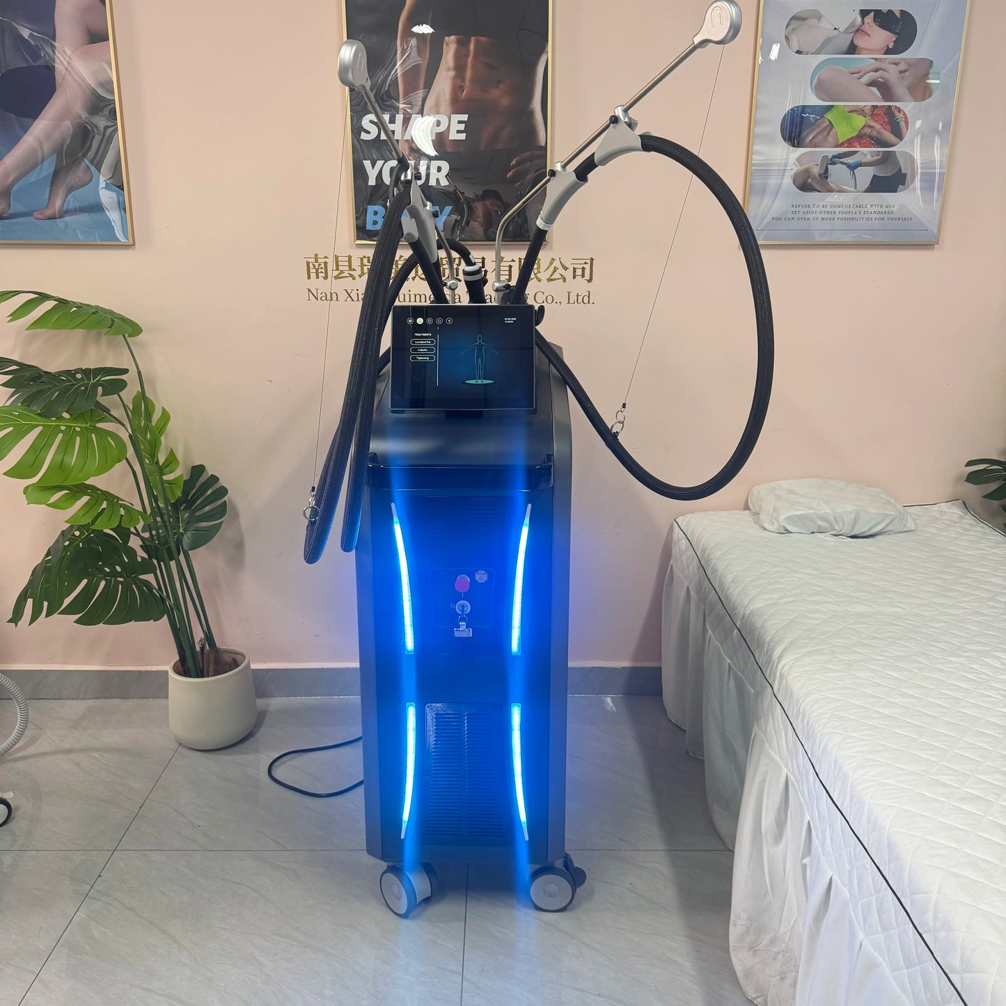 Professional 3-in-1 Cold Wave Body Contouring Machine High-End Skin Tightening And Lifting Beauty Salon Equipment