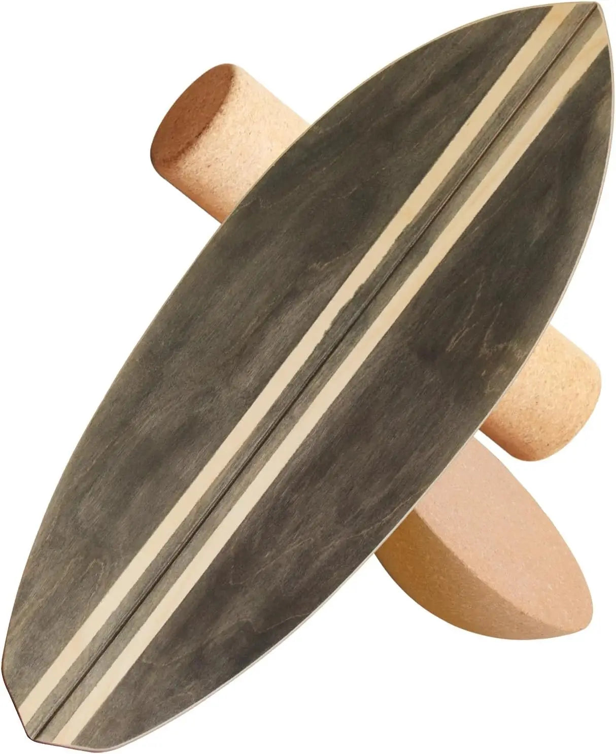 Uchaiup Wooden Balance Board With Roller For Balance Training