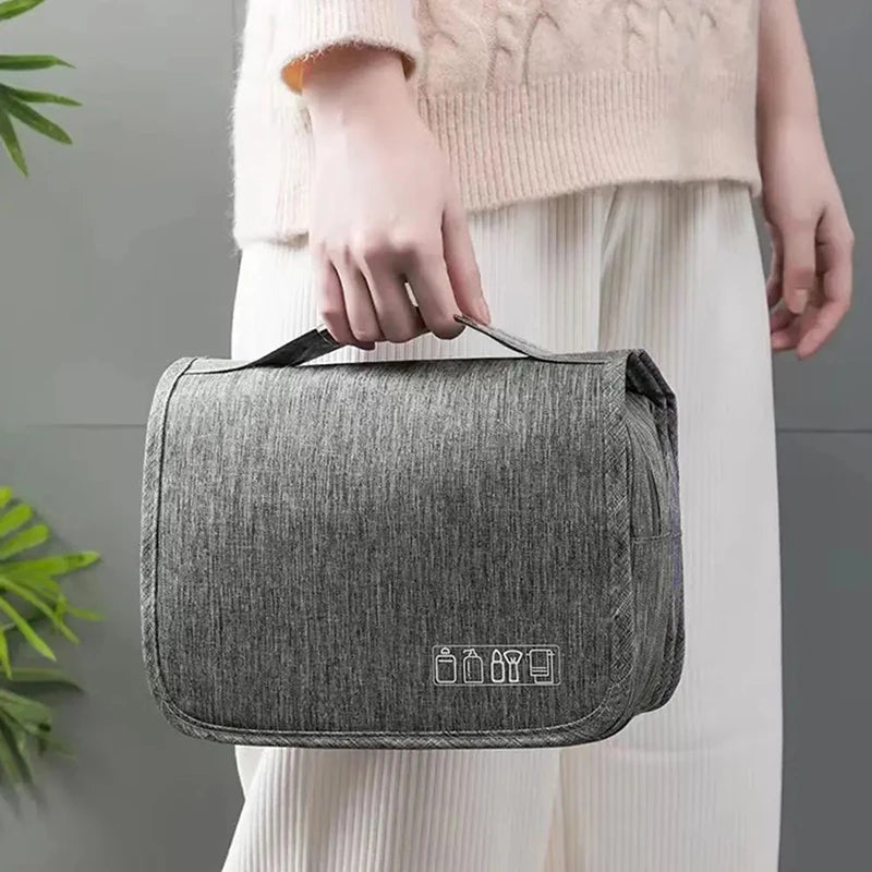 NONECN Large Capacity Travel Storage Waterproof Makeup Bag Organizer