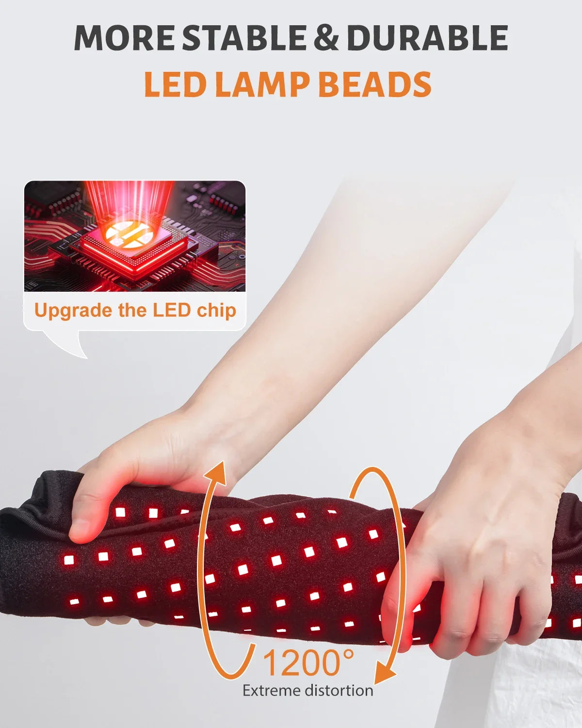 Astarexin Red Light Therapy Heating Pad 406 LEDs For Pain