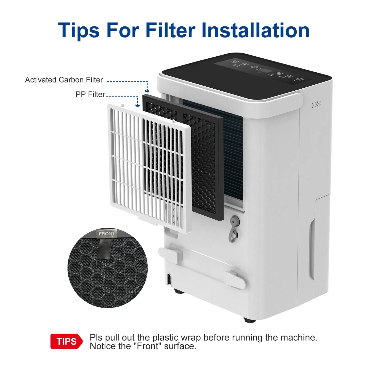 Shinco Dehumidifier For Home And Basements 1500 Sq Ft