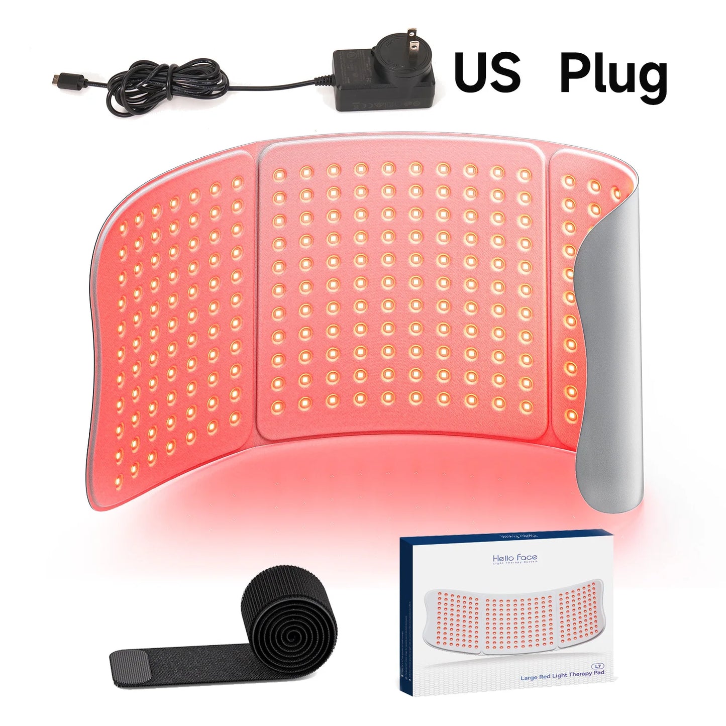 Hello Face LED Light Therapy Mat 660nm 850nm Near Infrared