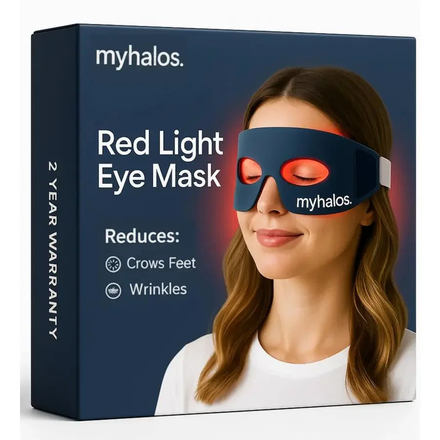 Red Light Therapy Eye Mask for Wrinkles and Dark Circles