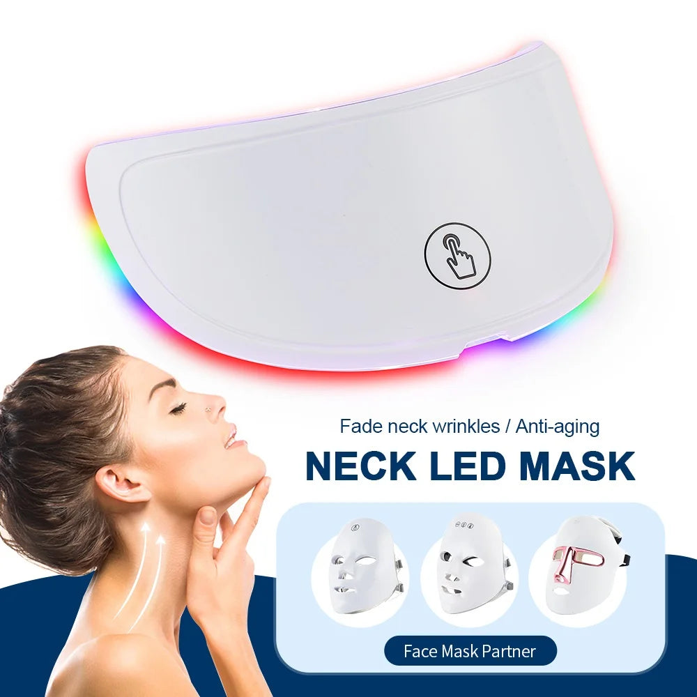 Foreverlily LED Neck Mask Photon Anti Wrinkle Skin Care