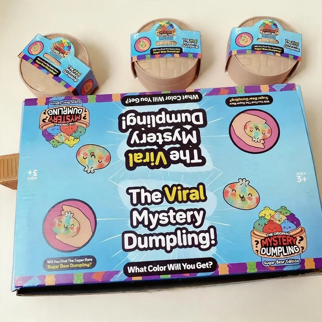 Dumpling Pressure Squishies Cute Bun Toy For Stress Relief Fidget