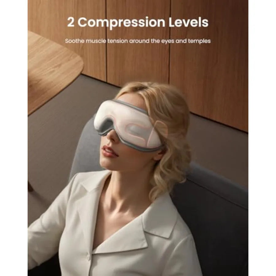 Eye Massager With Heat Sleep Mask For Deep Relaxation Therapy