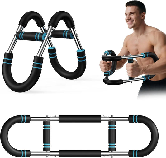 U Shape Arm Trainer Gripper 60-100 Lb Power Twister Bar