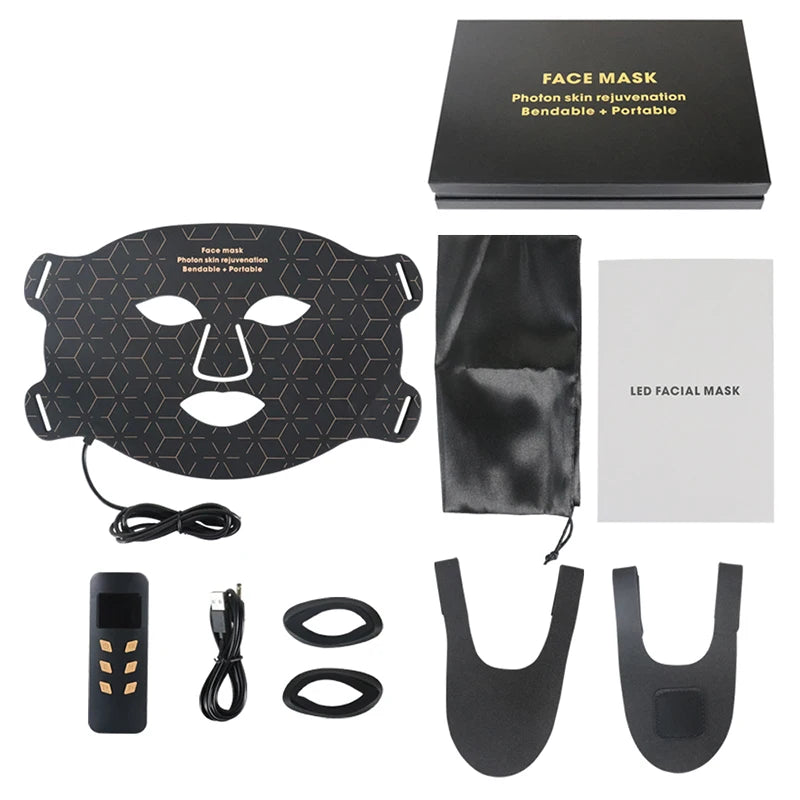 UBilli Portable Led Face Mask Light Therapy Anti Aging