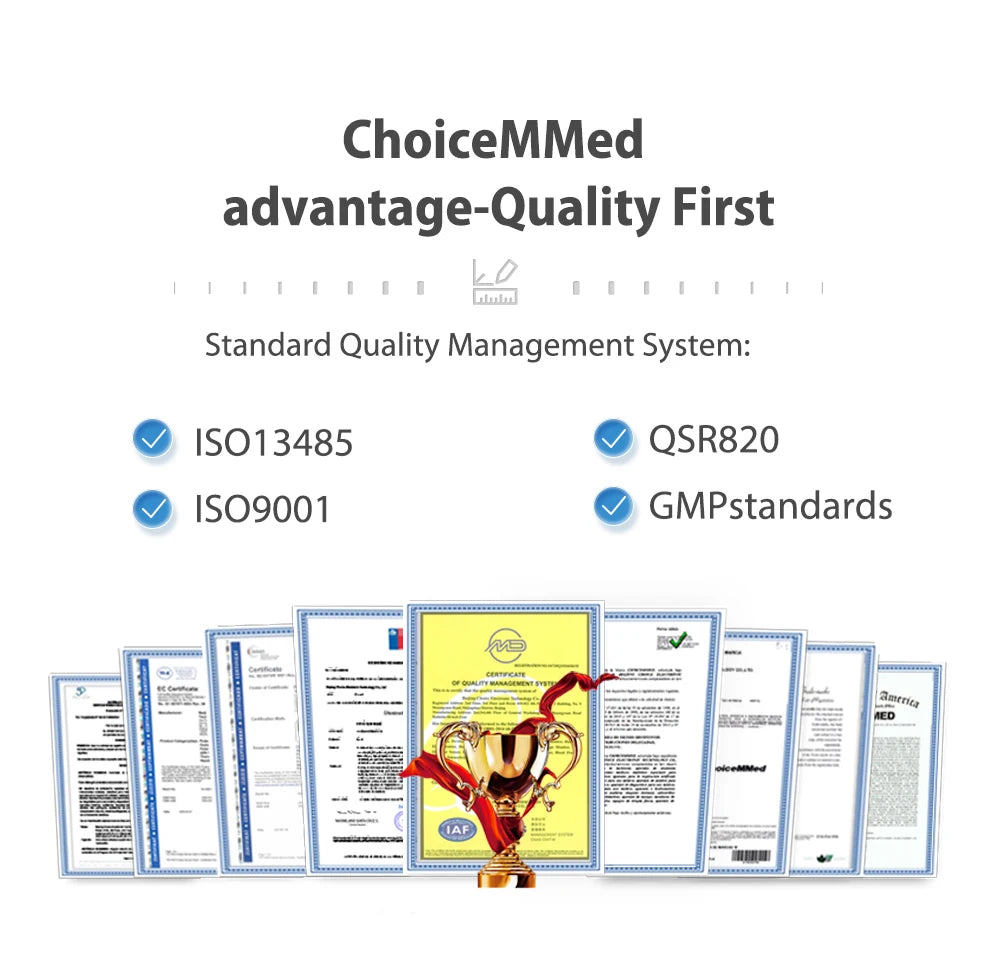 ChoiceMMed MD100B Handheld ECG Monitor Real Time Heart Rate