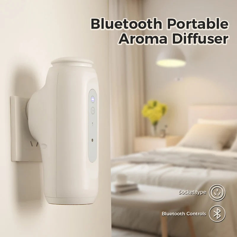 NAMSTE Wall Mounted Bluetooth Aroma Diffuser Air Freshener