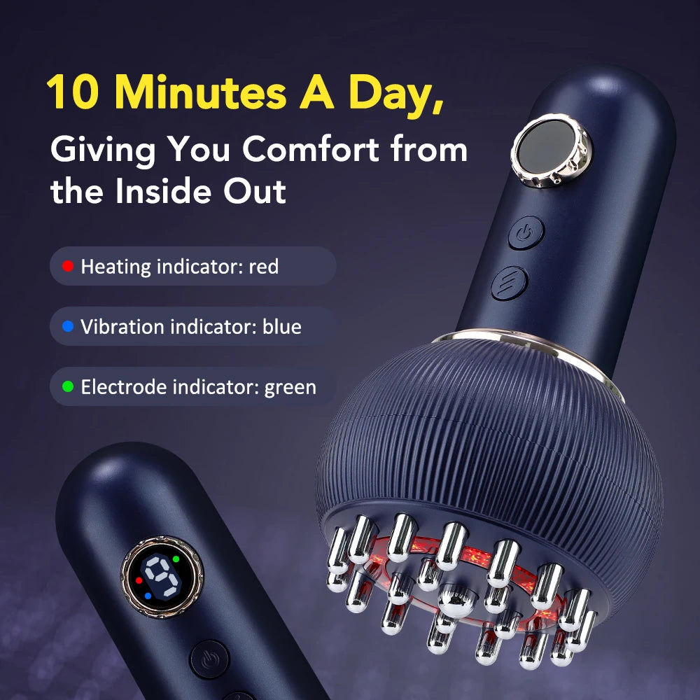 Hailicare Electric EMS Gua Sha Full Body Massager Device