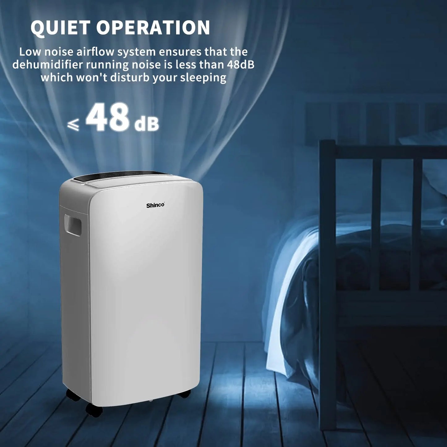 Shinco 40 Pints Dehumidifier for Home and Basements