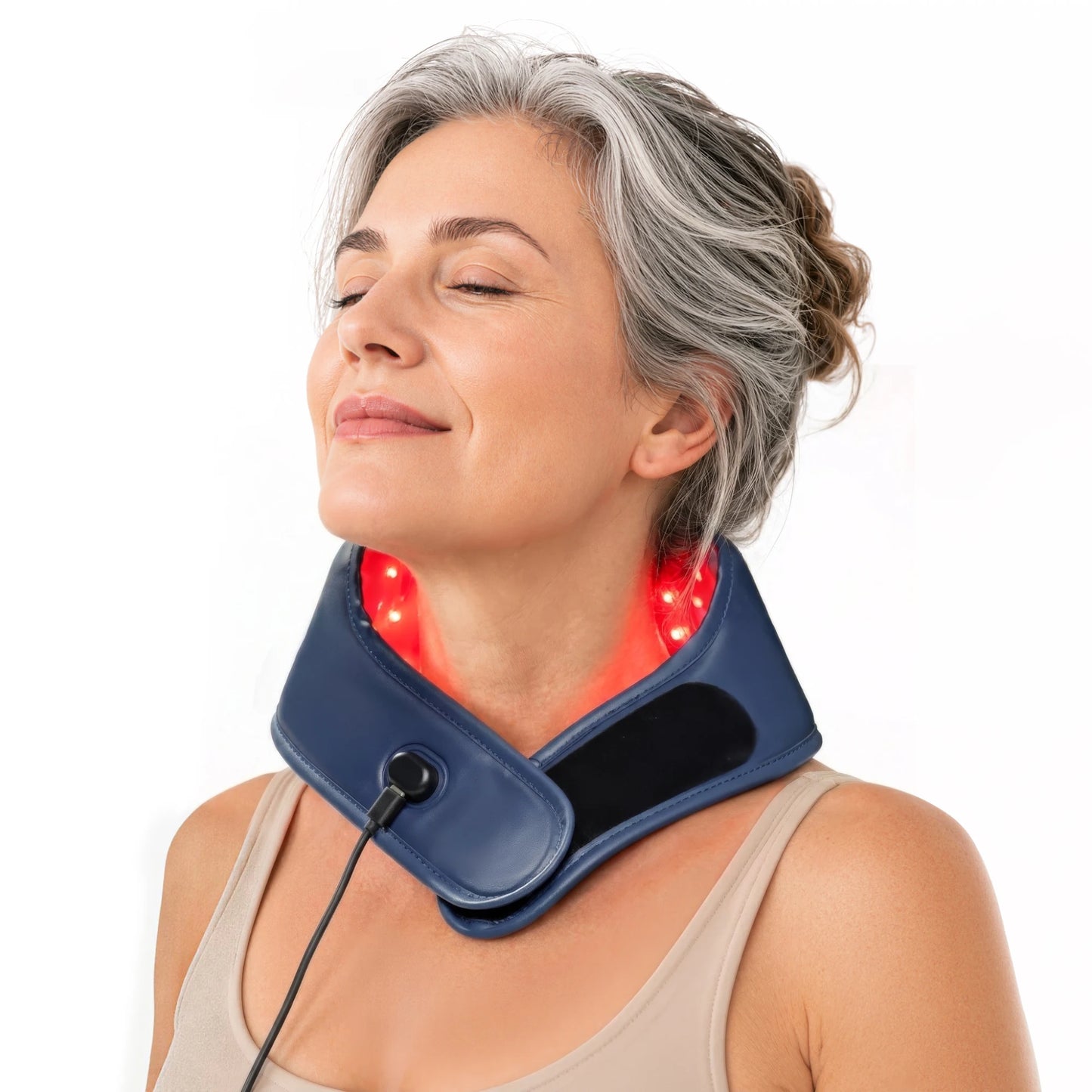 Hello Face L1 Portable Neck Pain Relief LED Therapy Device