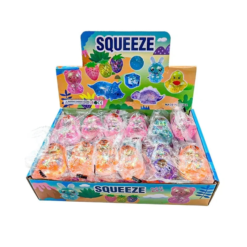 Soft Glitter Capybara Fidget Toy For Effective Stress Relief