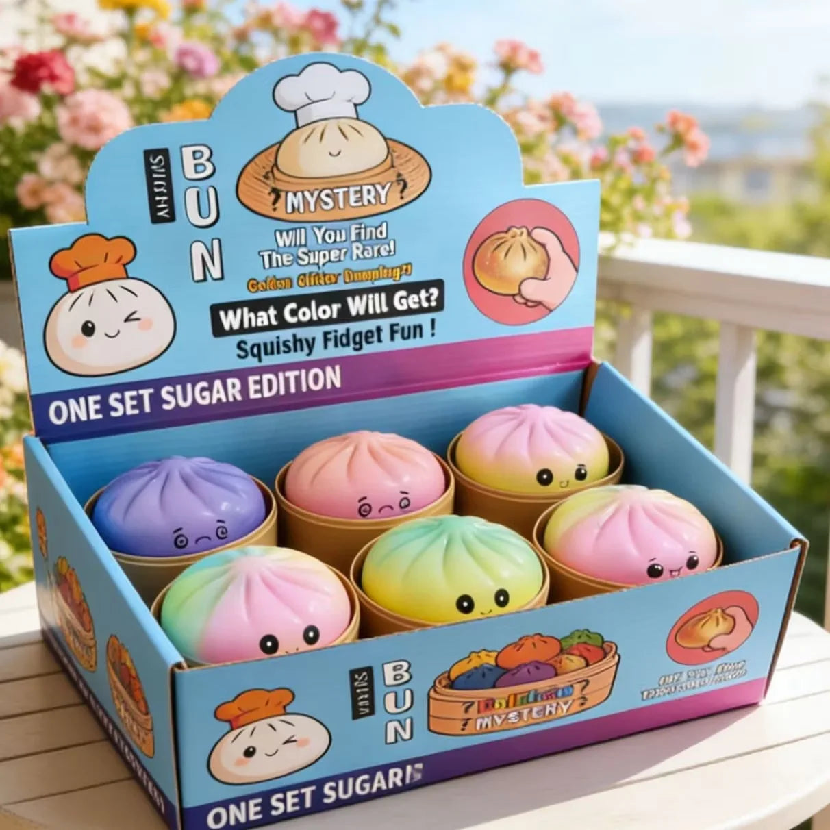 Dumpling Pressure Squishies Cute Bun Toy For Stress Relief Fidget