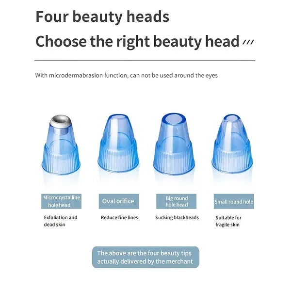 Blackhead Remover Pore Vacuum Upgraded Facial Pore Cleaner