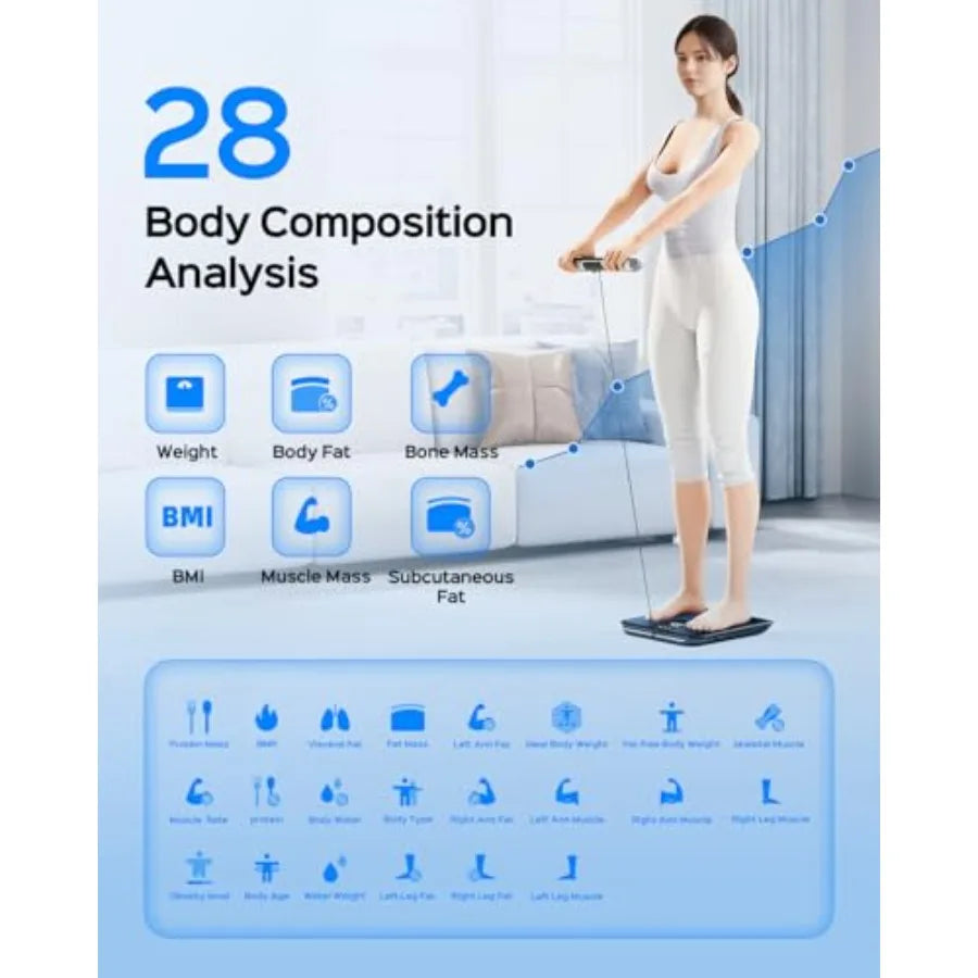 Body Health Pod Scale Smart 8 Electrode BMI Body Fat Muscle Mass