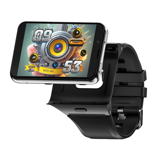 LOKMAT Android Smartwatch 4G Phone Dual Cameras Heart Rate Monitor