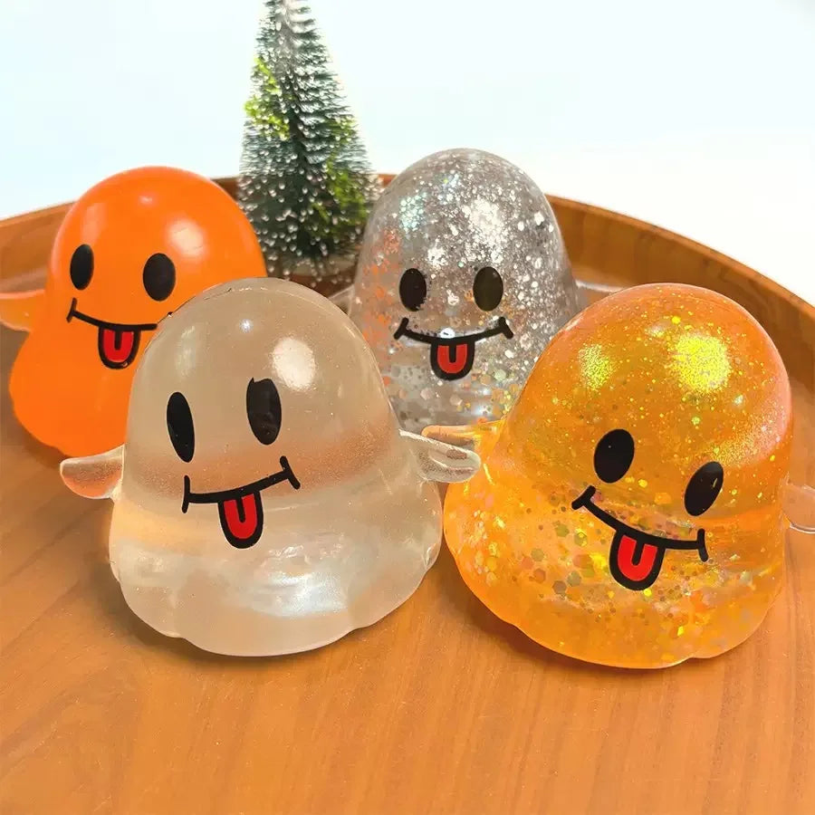 Slow Rising Ghost Squishy Stress Relief Fidget Toy For Halloween