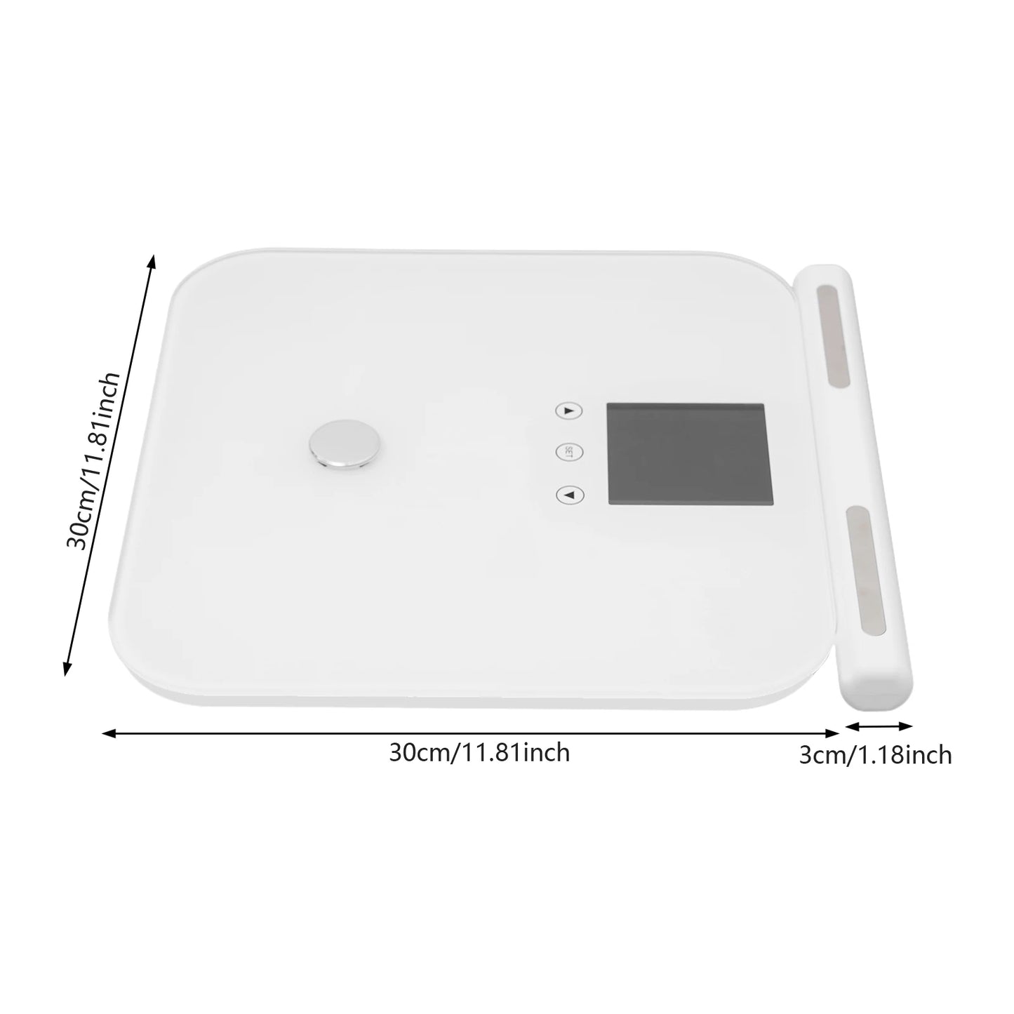Intelligent Electronic Scale 8-Eletrode Body Fat Scale Multifunctional Weight Scale Smart APP Connectivity 400lbs