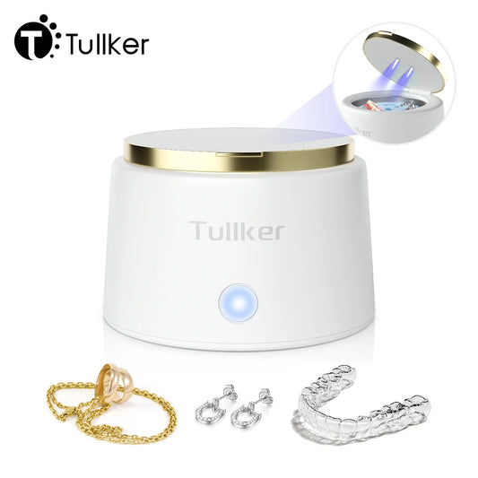 Tullker Ultrasonic Retainer Cleaner For Dentures Braces Jewelry