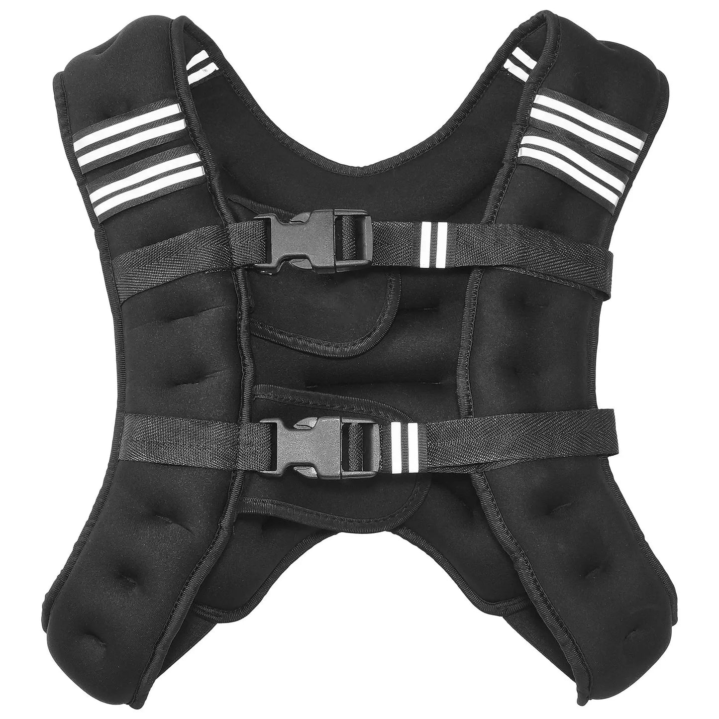 Weighted Vest 12 Lbs Adjustable Buckle For Running Fitness