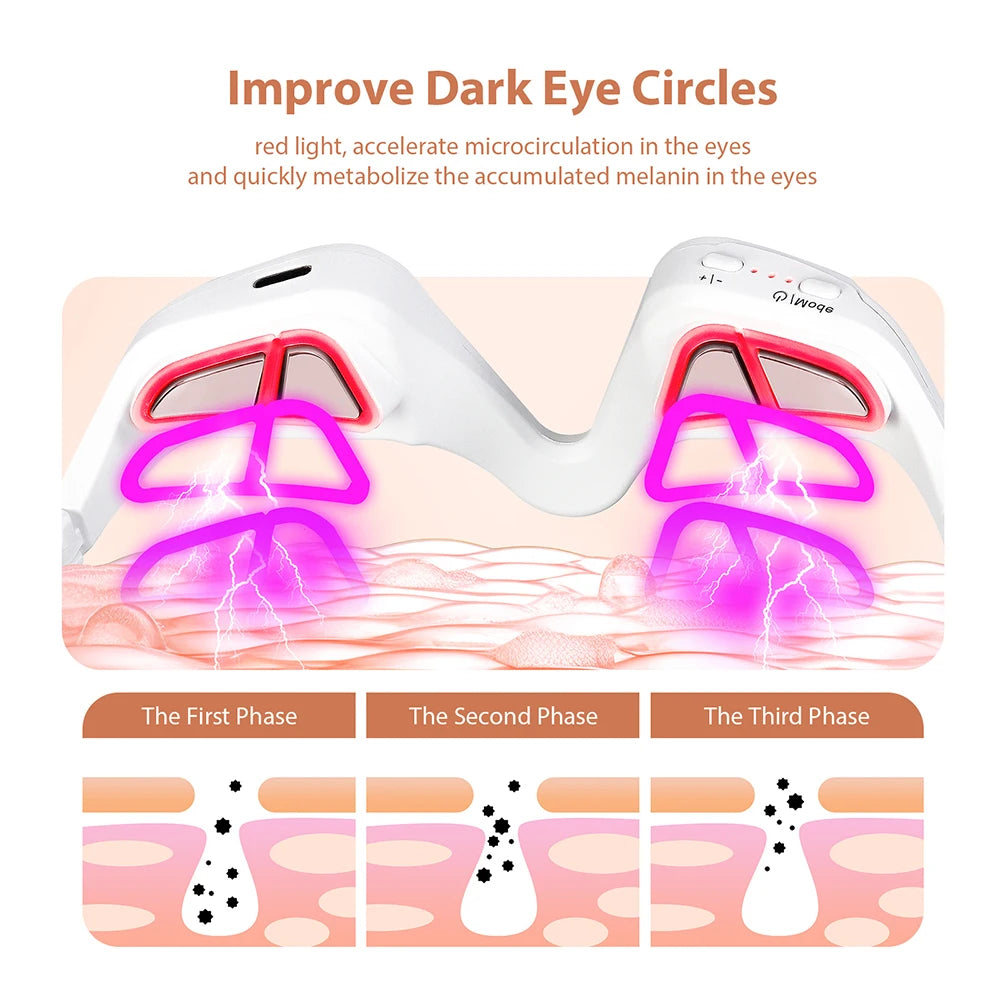 Foreverlily Eye Massager For Dark Circles And Eye Bags