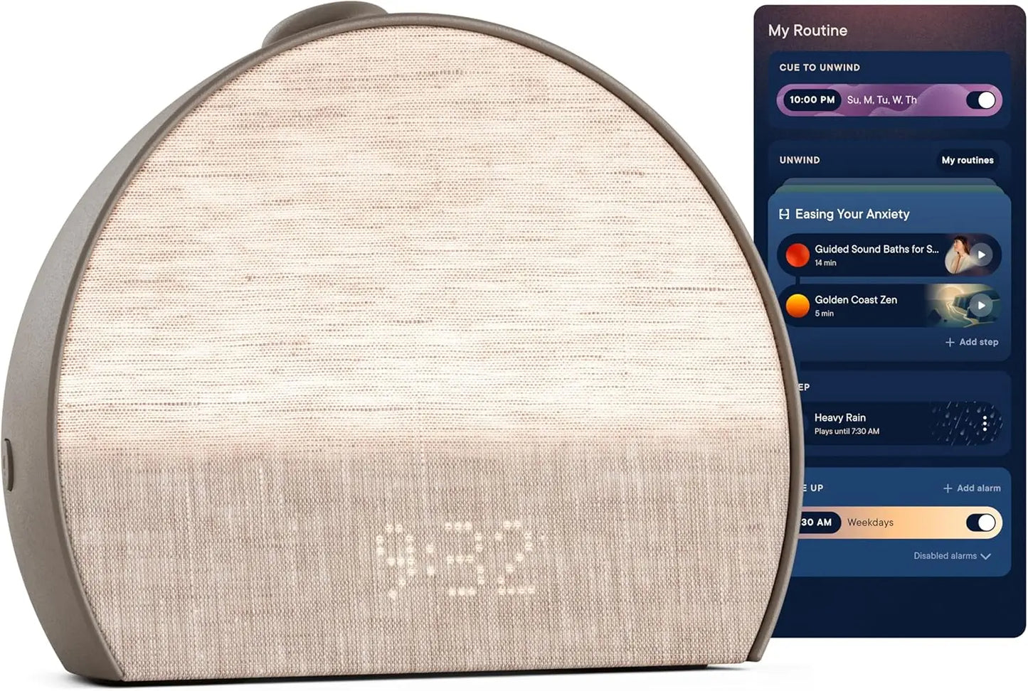 Hatch Restore 3 Sunrise Alarm Clock With Sound Machine