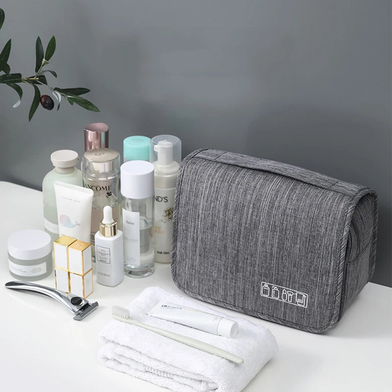 NONECN Large Capacity Travel Storage Waterproof Makeup Bag Organizer