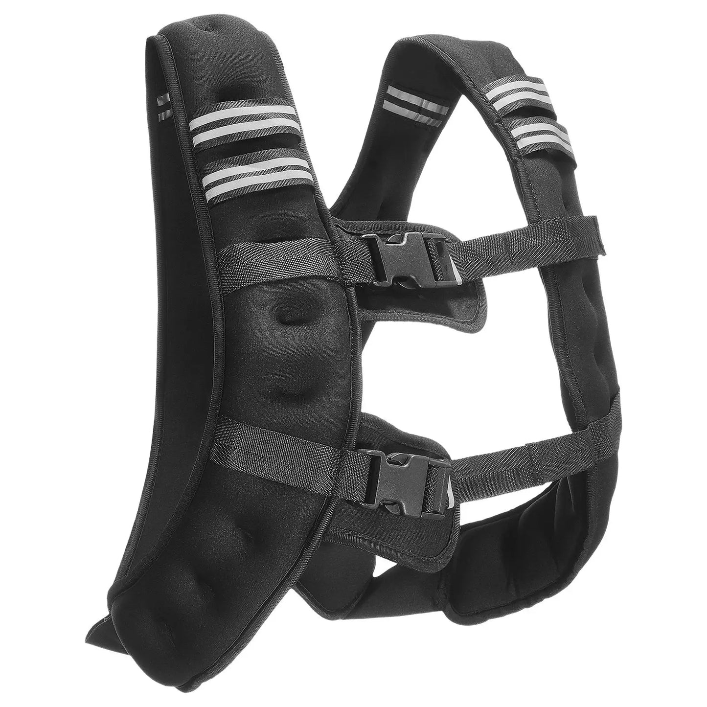 Weighted Vest 12 Lbs Adjustable Buckle For Running Fitness