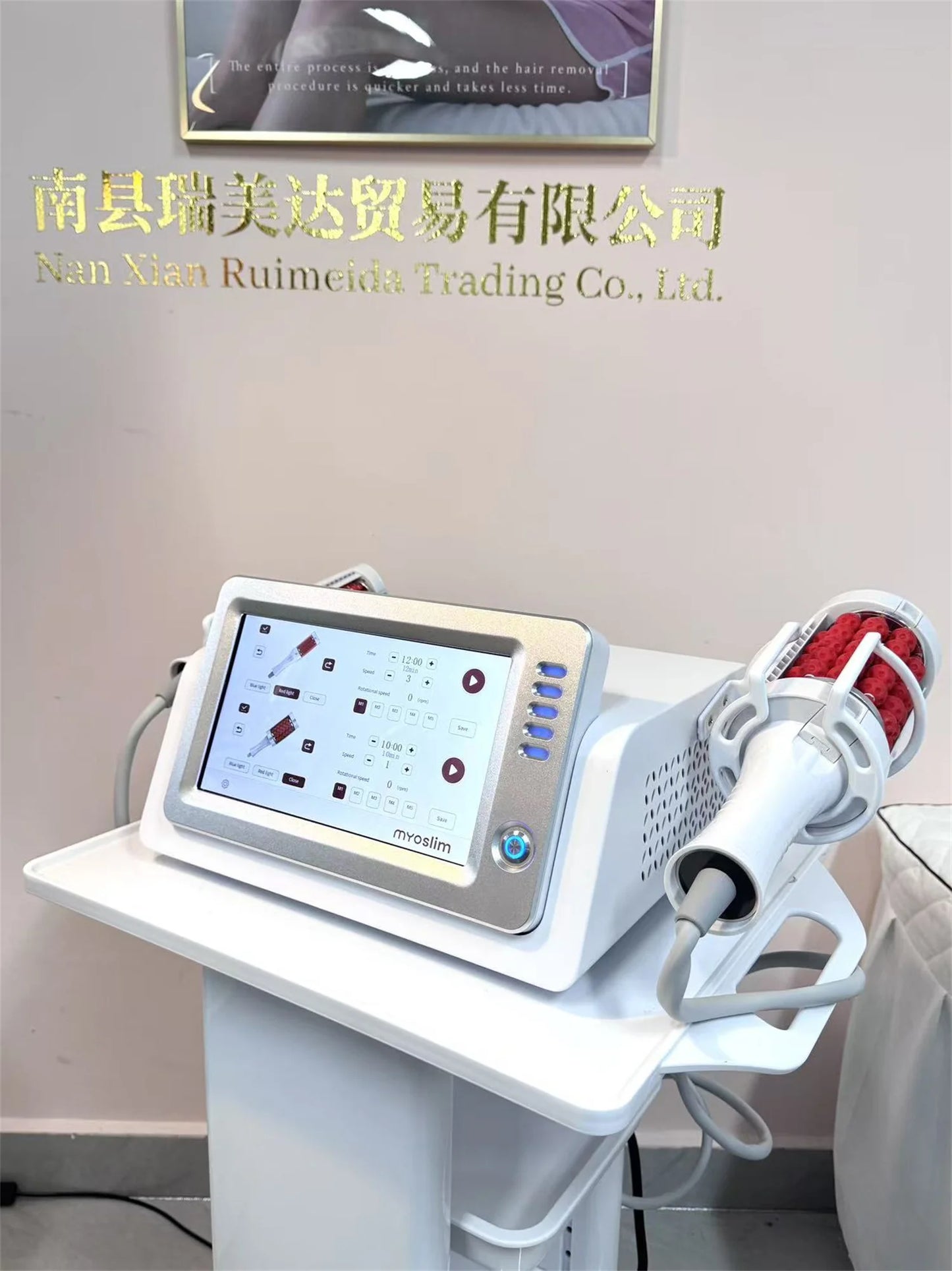 NEW Portable Vela Inner Ball Roller Massage Machine Body Slimming Shape Physical Therapy Removal Endo Iymphatic Drainage Spheres