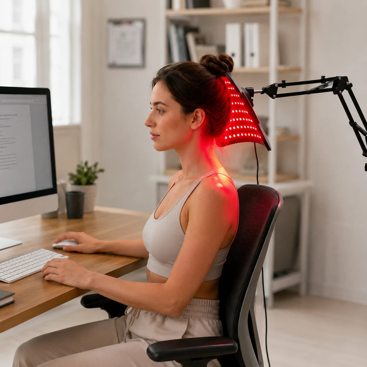 Adjustable Near Infrared Red Light Therapy Panel With Timer