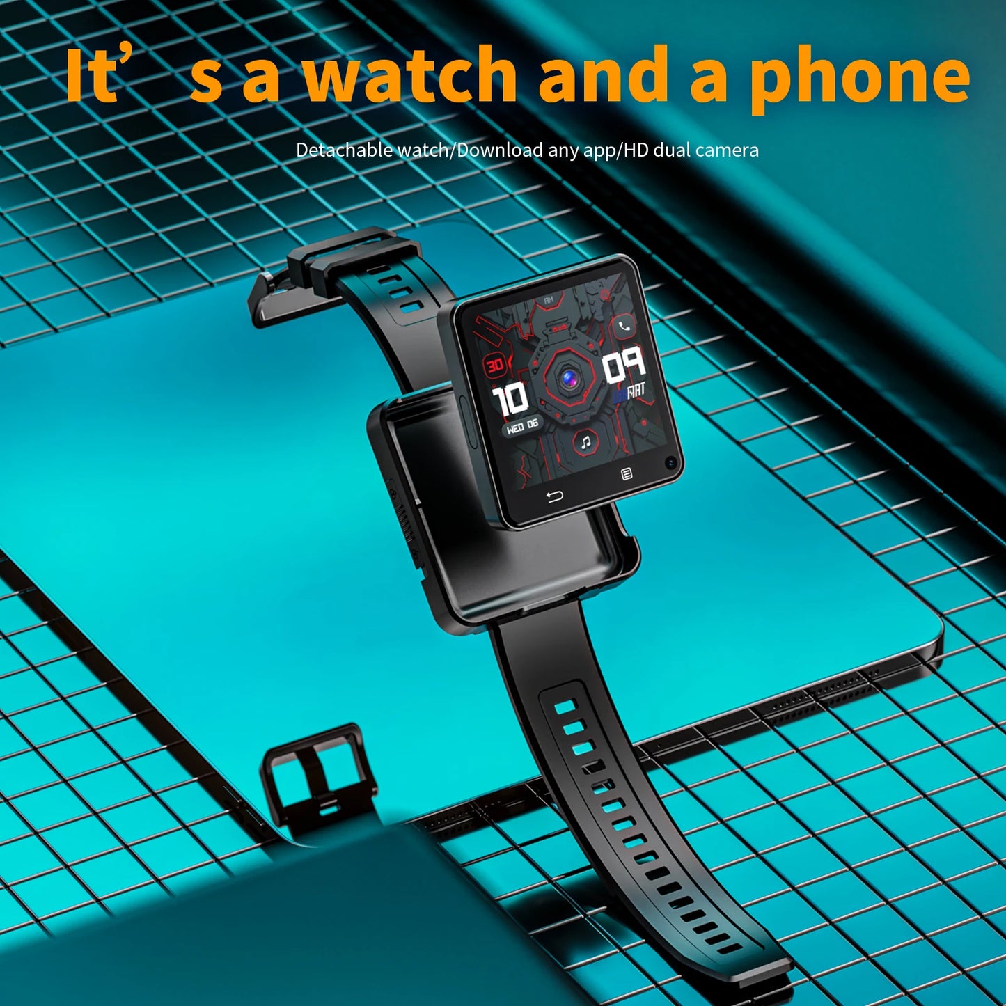 Lokmat Appllp 2 Max Dual Camera Smart Watch Phone Pro