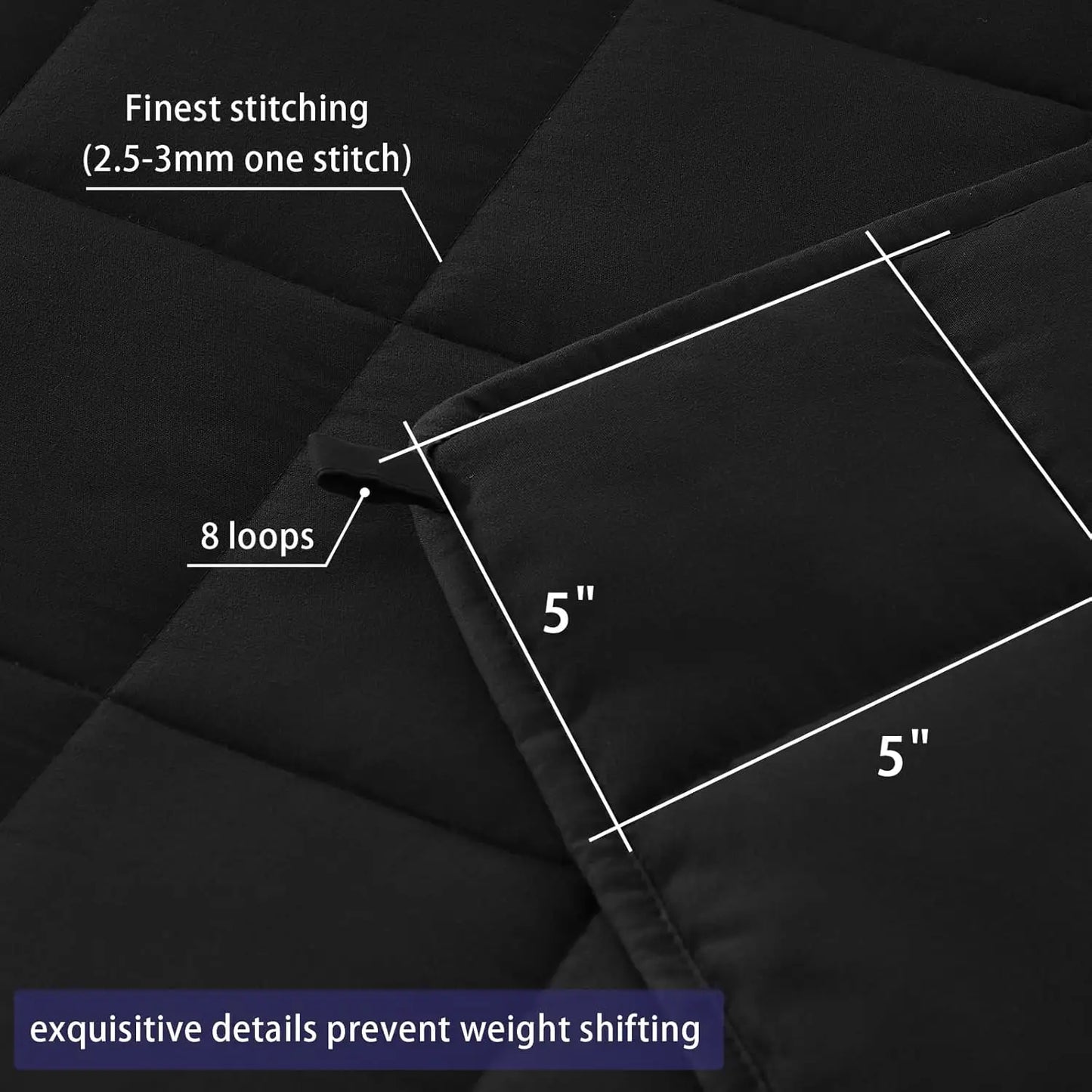 20 Pound Weighted Blanket For Adults Cooling Comfort Sleep